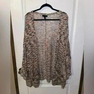 ASOS slouchy oversized colorful‎ cardigan sweater